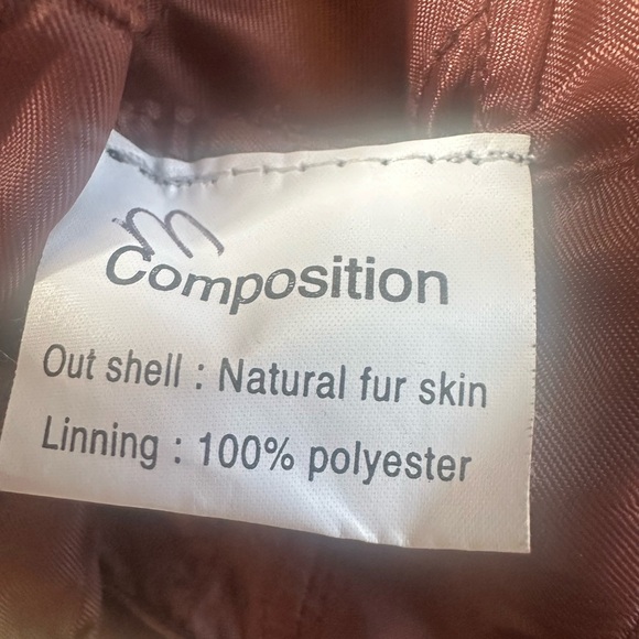 Nicola Berti Animal Fur Patch Work Jacket With Fur Collar Medium EUC! - Picture 8 of 10